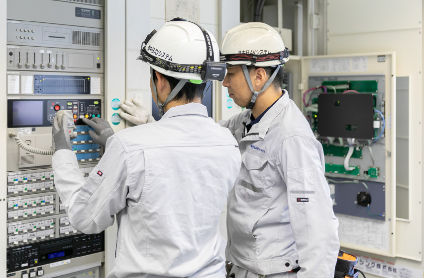 システムの施工