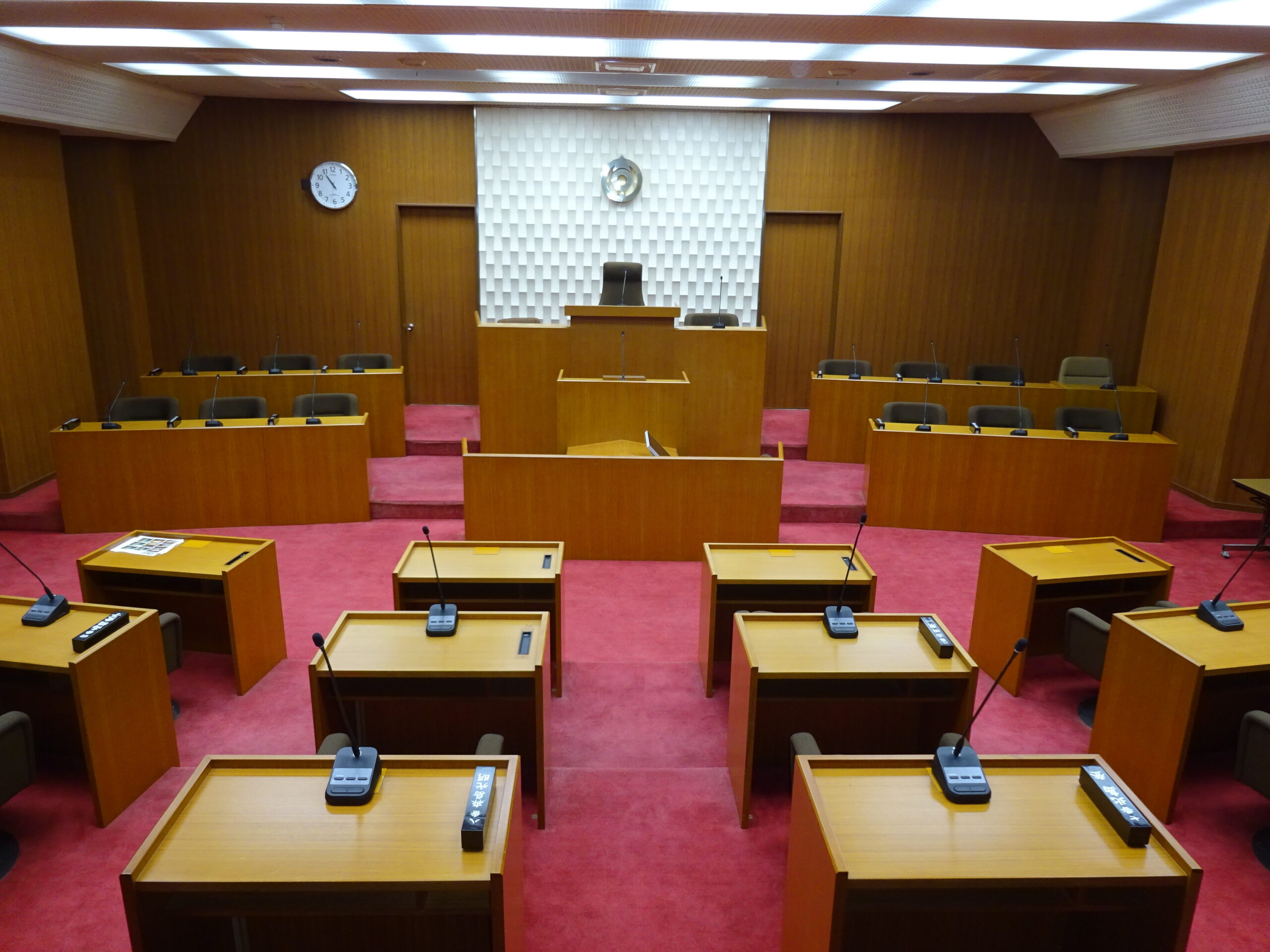 4.輪之内町役場議場システム